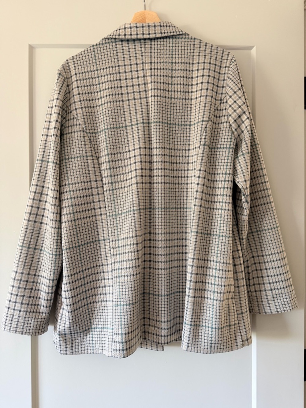 Liverpool Los Angeles Plaid Boyfriend Blazer XL - Picture 5 of 7